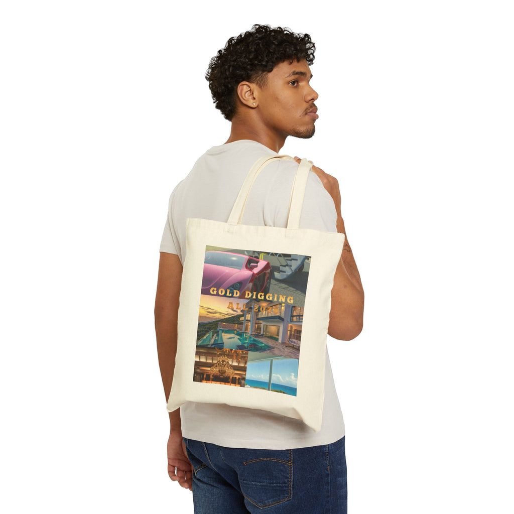Gold Digging Tote Bag